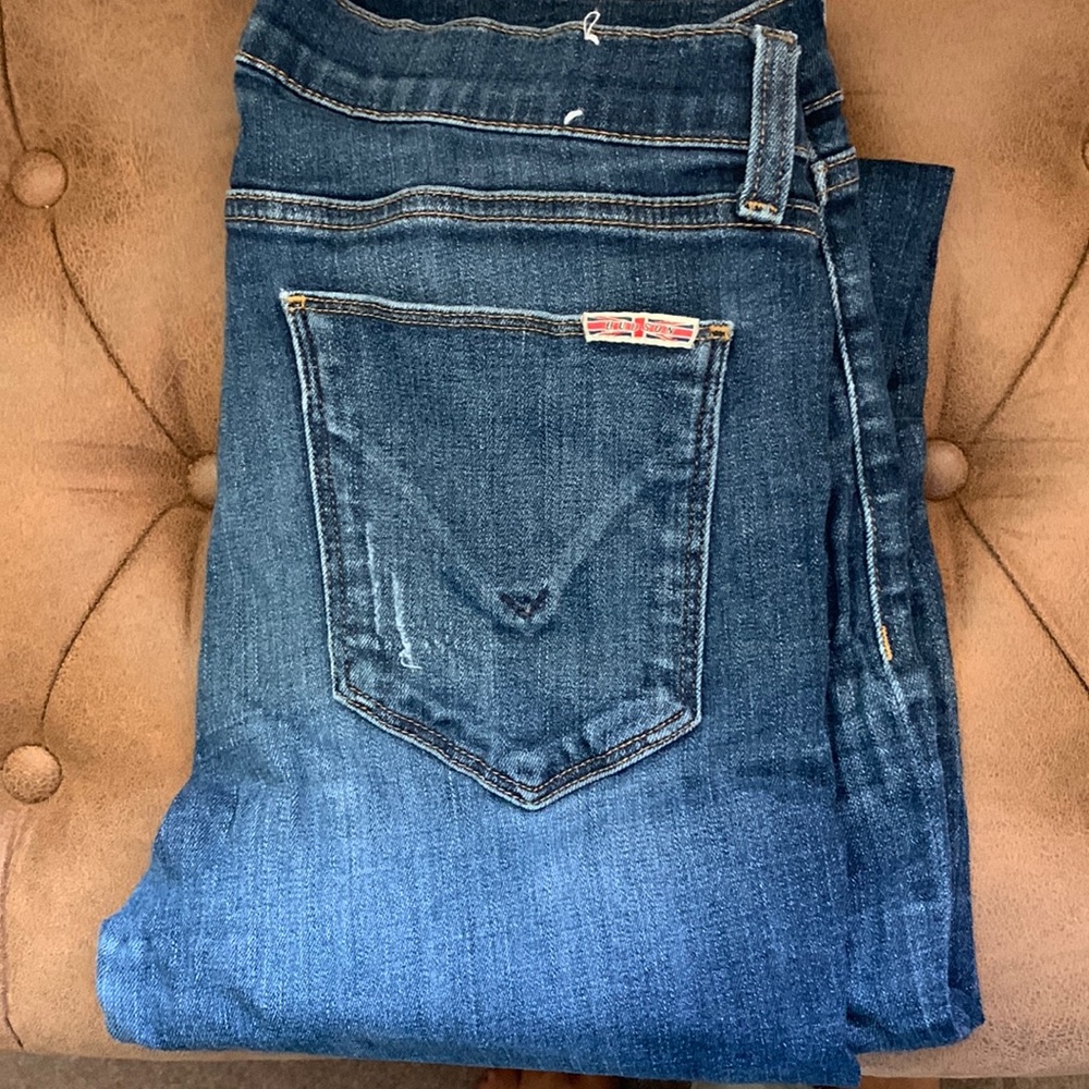 Hudson skinny distressed jeans